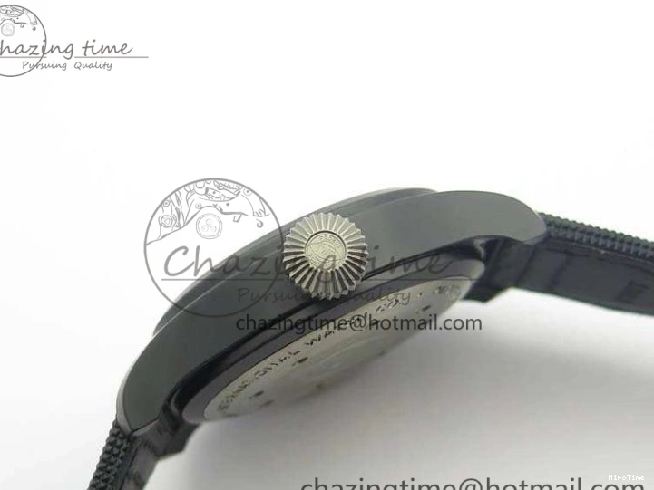 MIROTIME 0815 Big Pilot Real PR IW502001 Real Ceramic ZF 1:1 Best Edition On Black Calfskin Strap A51111 V Seasonal 7227